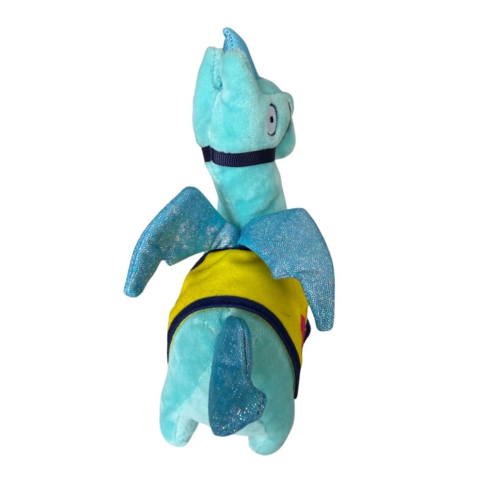 Fortnite Loot Llama Plush Blue Pegasus Unicorn Wings Stuffed Toy 7 Inch - Picture 3 of 3